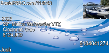 Malibu Wakesetter VTX