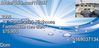 Parker 2820 Pilothouse
