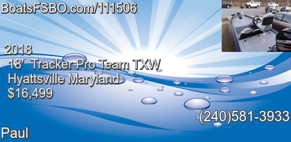 Tracker Pro Team TXW