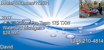 Tracker Pro Team 175 TXW