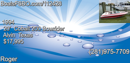 Cobalt 200 Bowrider