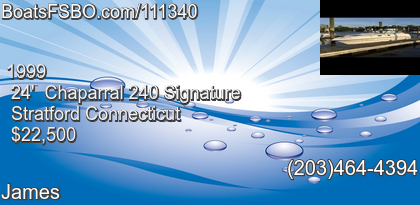 Chaparral 240 Signature