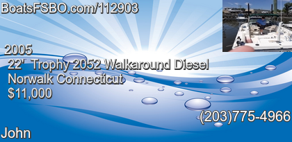 Trophy 2052 Walkaround Diesel