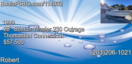 Boston Whaler 230 Outrage