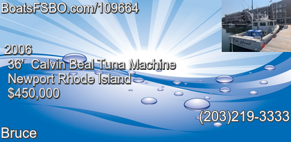 Calvin Beal Tuna Machine