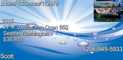 Zodiac Pro Open 650