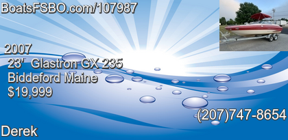 Glastron GX 235