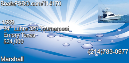 Luhrs 320 Tournament