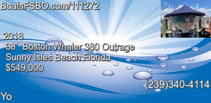 Boston Whaler 380 Outrage