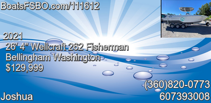 Wellcraft 262 Fisherman