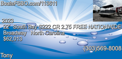 South Bay S222 CR 2.75 FREE NATIONWIDE DELIVERY