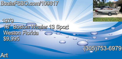 Boston Whaler 13 Sport