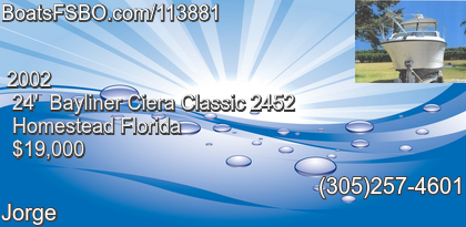 Bayliner Ciera Classic 2452