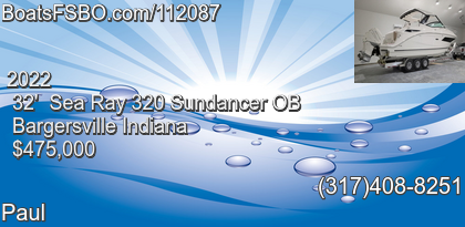Sea Ray 320 Sundancer OB