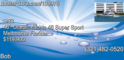 Ocean Yachts 46 Super Sport