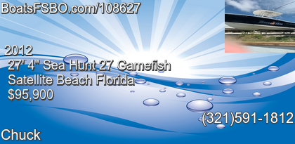 Sea Hunt 27 Gamefish
