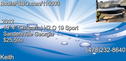 Chaparral H2 O 19 Sport