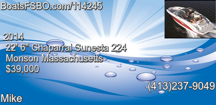 Chaparral Sunesta 224
