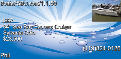 Sea Ray Evpress Cruiser