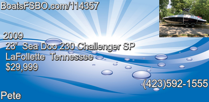 Sea Doo 230 Challenger SP