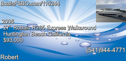 Robalo R265 Express Walkaround