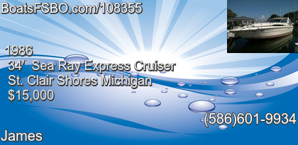 Sea Ray Express Cruiser