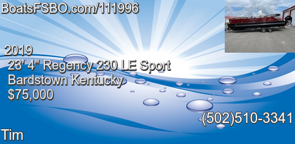 Regency 230 LE Sport