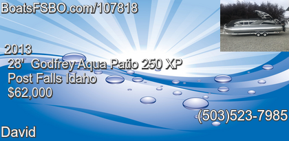Godfrey Aqua Patio 250 XP