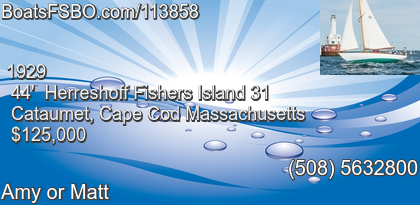 Herreshoff Fishers Island 31
