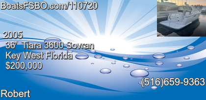 Tiara 3600 Sovran