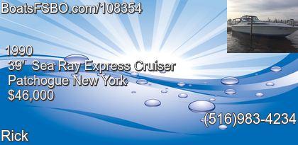 Sea Ray Express Cruiser