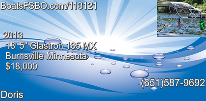 Glastron 185 MX