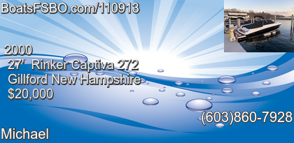 Rinker Captiva 272