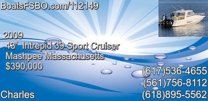 Intrepid 39 Sport Cruiser