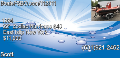 Zodiac Hurricane 640