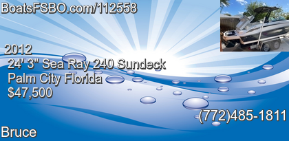 Sea Ray 240 Sundeck