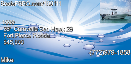 Caravelle Sea Hawk 28