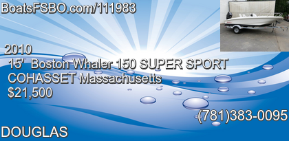 Boston Whaler 150 SUPER SPORT
