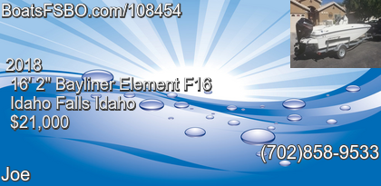 Bayliner Element F16
