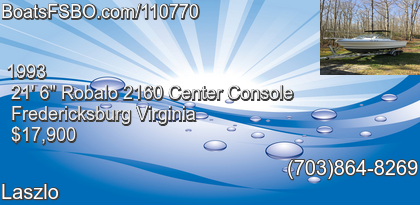 Robalo 2160 Center Console