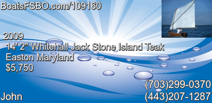 Whitehall Jack Stone Island Teak