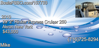 Rinker Express Cruiser 260