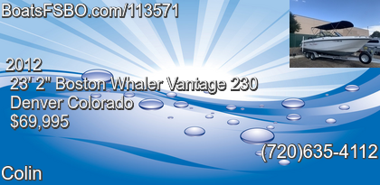 Boston Whaler Vantage 230