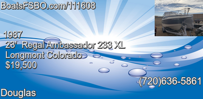 Regal Ambassador 233 XL