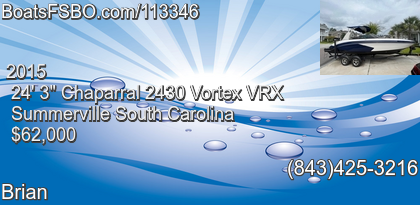 Chaparral 2430 Vortex VRX