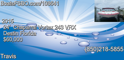 Chaparral Vortex 243 VRX