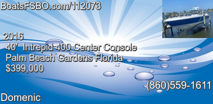 Intrepid 400 Center Console