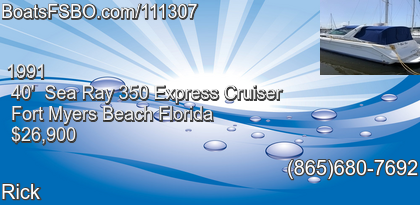 Sea Ray 350 Express Cruiser