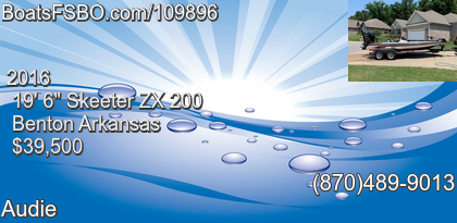 Skeeter ZX 200