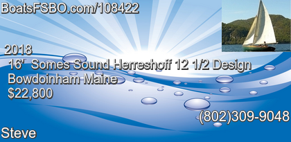 Somes Sound Herreshoff 12 1/2 Design